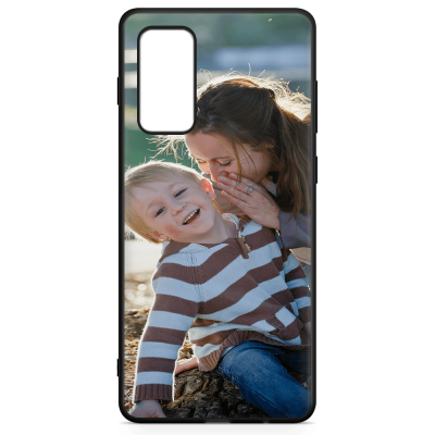 Samsung S20 FE Custom Case - Black Bumper